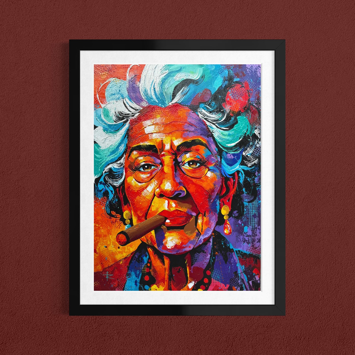 La Dama del Cigarro (Fine Art Prints)