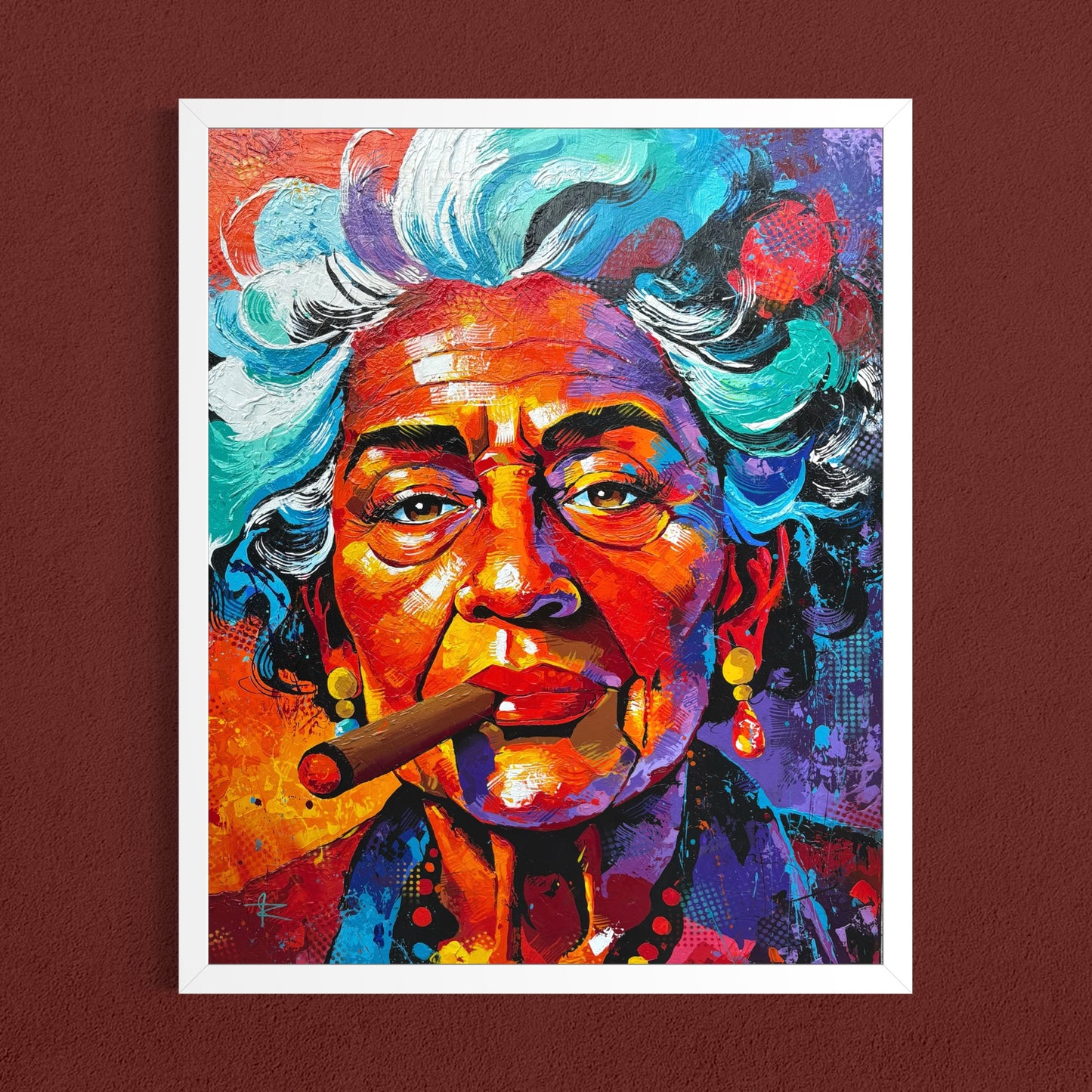 La Dama del Cigarro (Fine Art Prints)