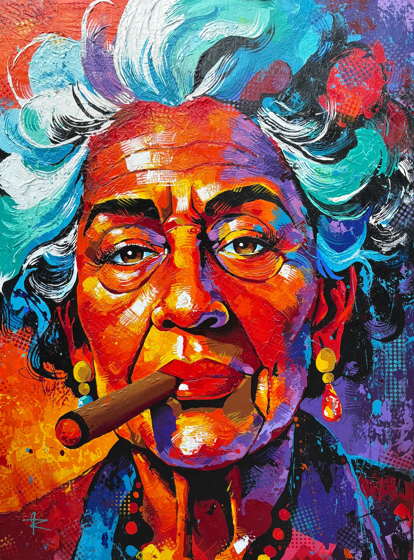 La Dama del Cigarro (Fine Art Prints)