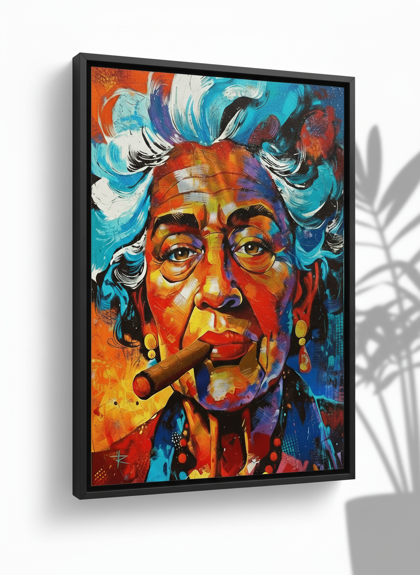 La Dama del Cigarro (Fine Art Prints)