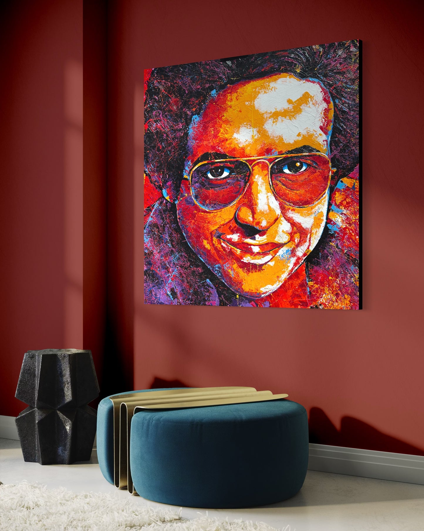 Entre Ritmo y Dolor 48" X 48"