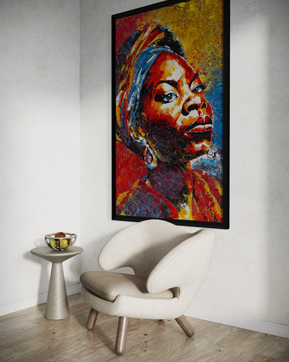 The Fire Within 60” X 36”