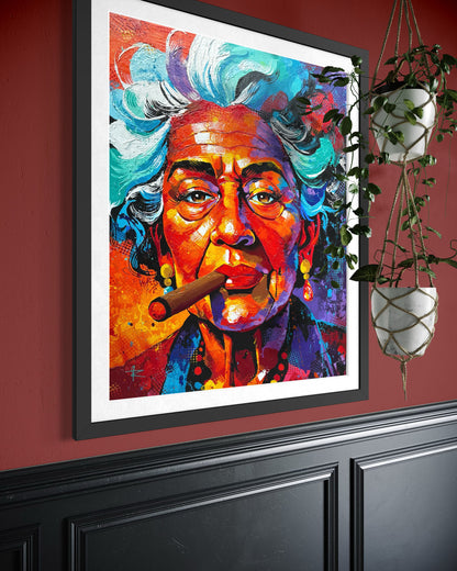La Dama del Cigarro (Fine Art Prints)