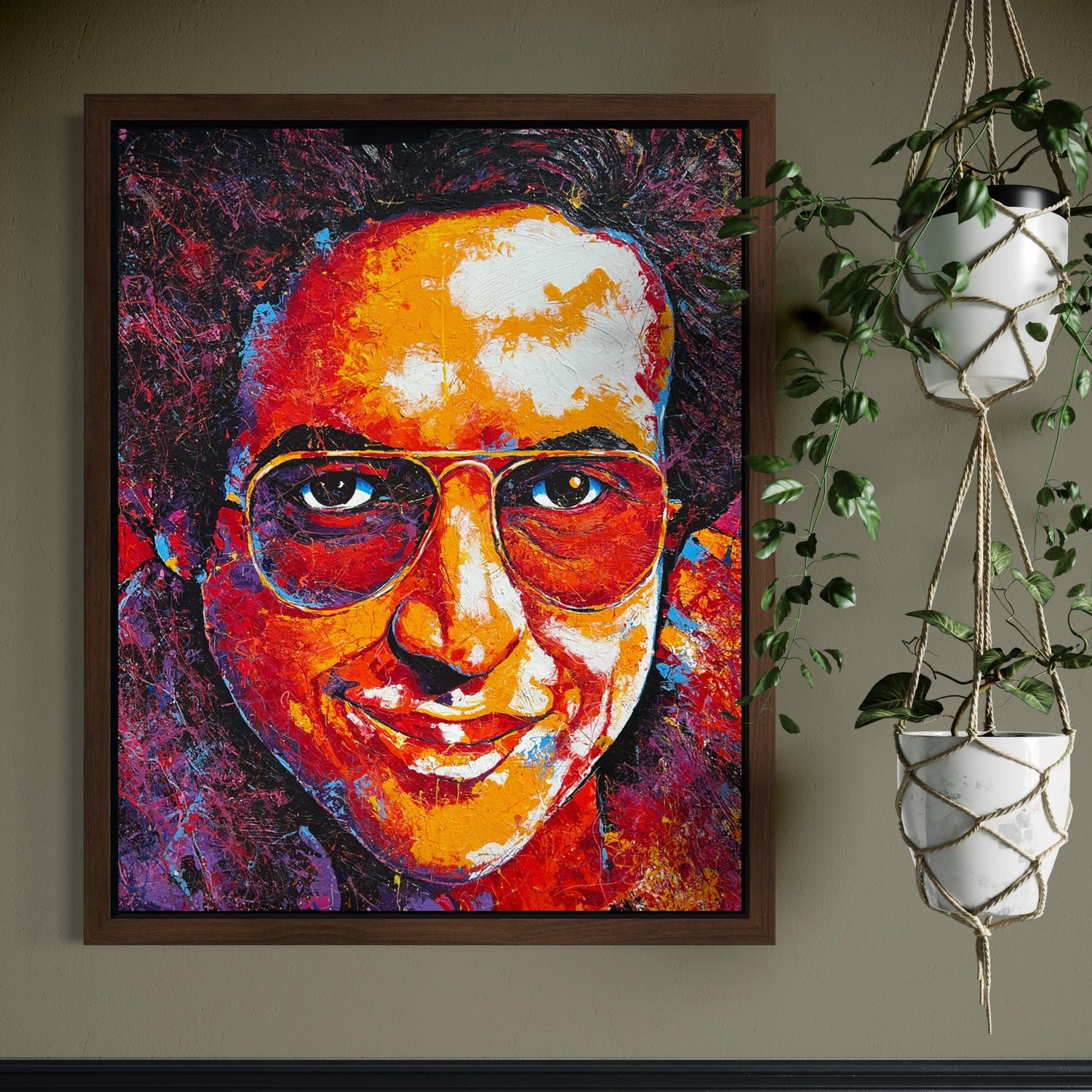 Entre Ritmo y Dolor (Canvas Print)