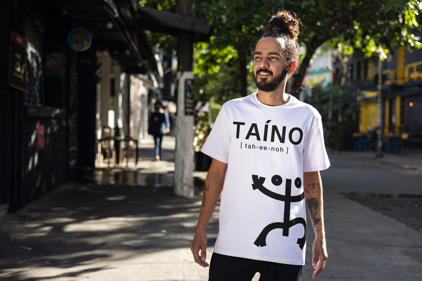 Taíno Tao Ancestral Emblem Tee