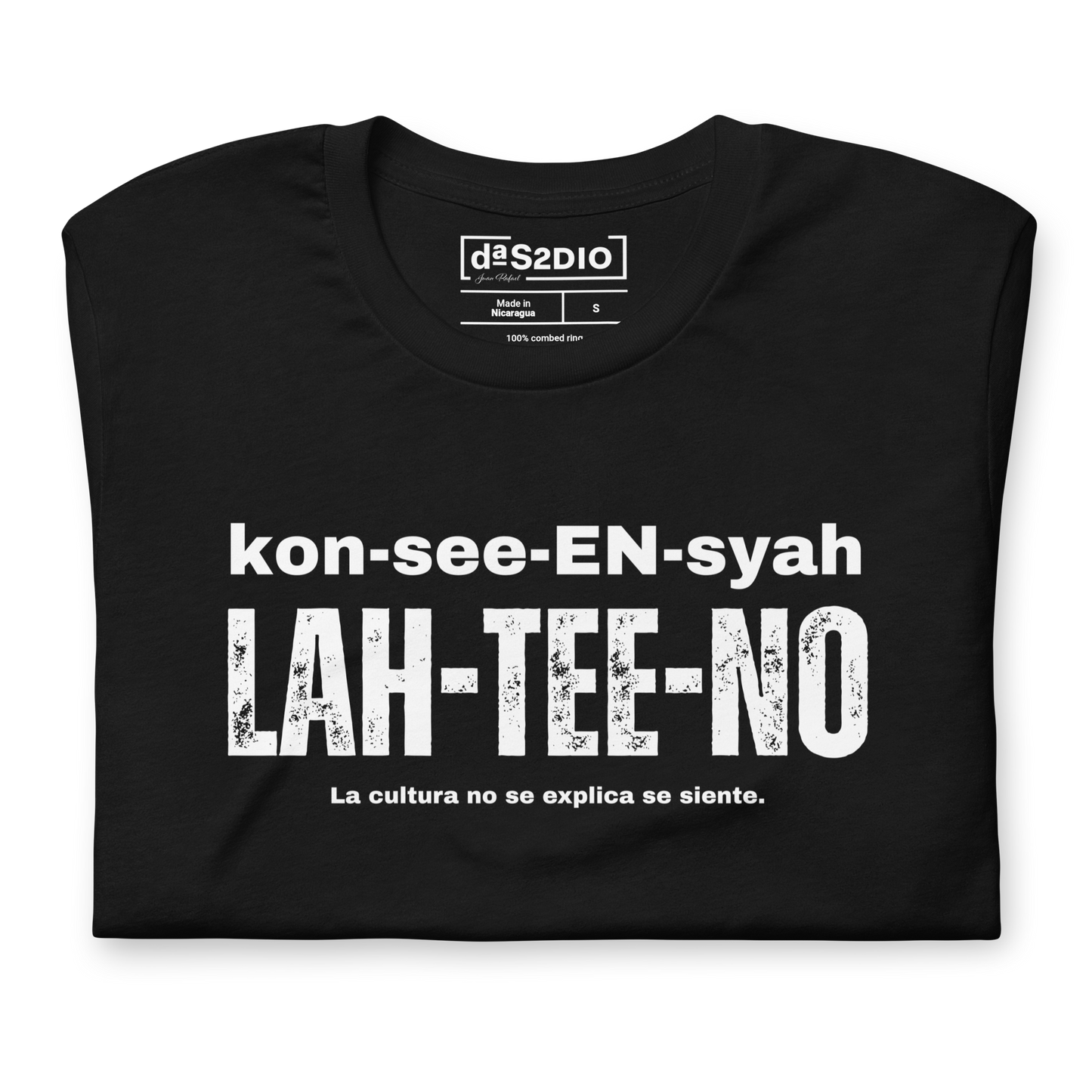 Conciencia Latino – Pronunciation Edition (kon-see-EN-syah LAH-TEE-no)