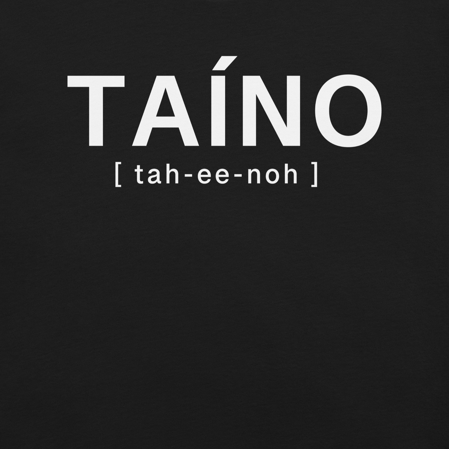 Taíno — Pronunciation Edition (tah-EE-no)